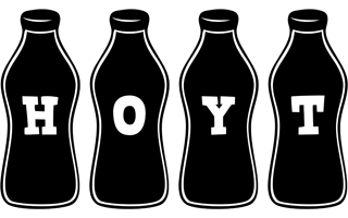 Hoyt bottle logo