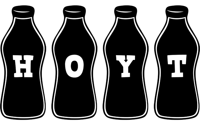 Hoyt bottle logo