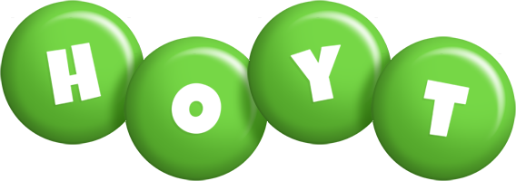 Hoyt candy-green logo