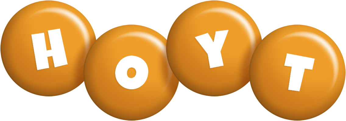 Hoyt candy-orange logo