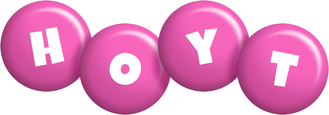 Hoyt candy-pink logo