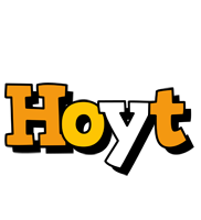 Hoyt cartoon logo