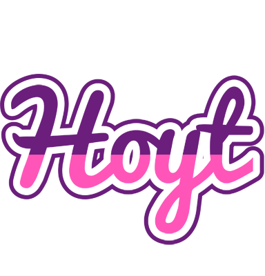 Hoyt cheerful logo
