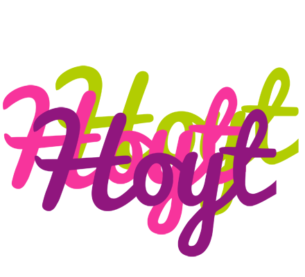 Hoyt flowers logo