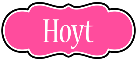 Hoyt invitation logo