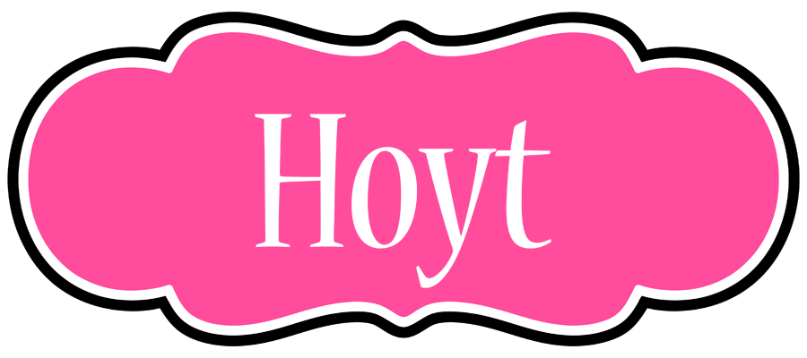 Hoyt invitation logo