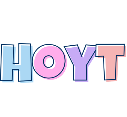 Hoyt pastel logo