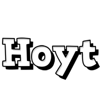 Hoyt snowing logo