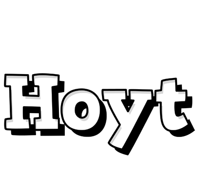 Hoyt snowing logo