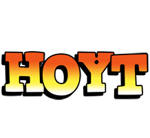 Hoyt sunset logo