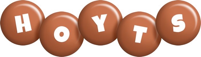 Hoyts candy-brown logo