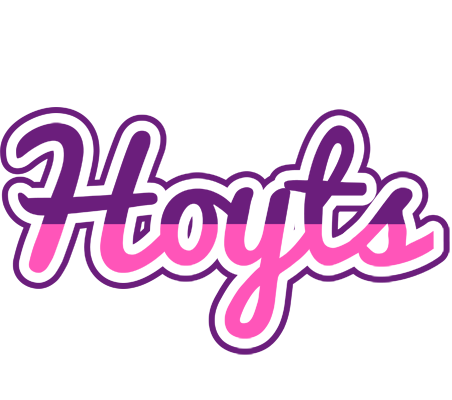 Hoyts cheerful logo