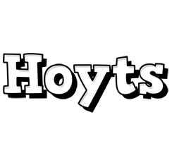 Hoyts snowing logo