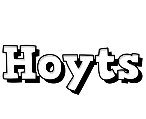 Hoyts snowing logo