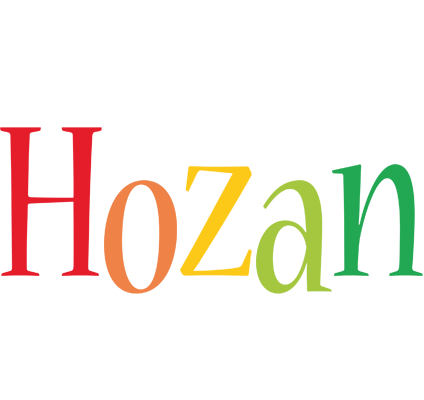 Hozan birthday logo