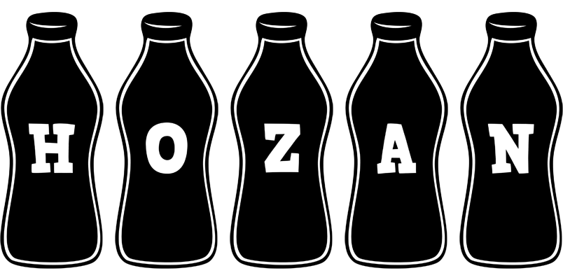 Hozan bottle logo