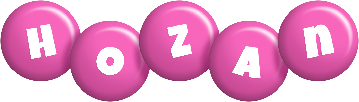Hozan candy-pink logo