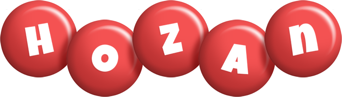 Hozan candy-red logo