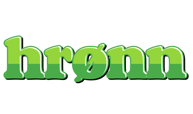 Hrønn apple logo