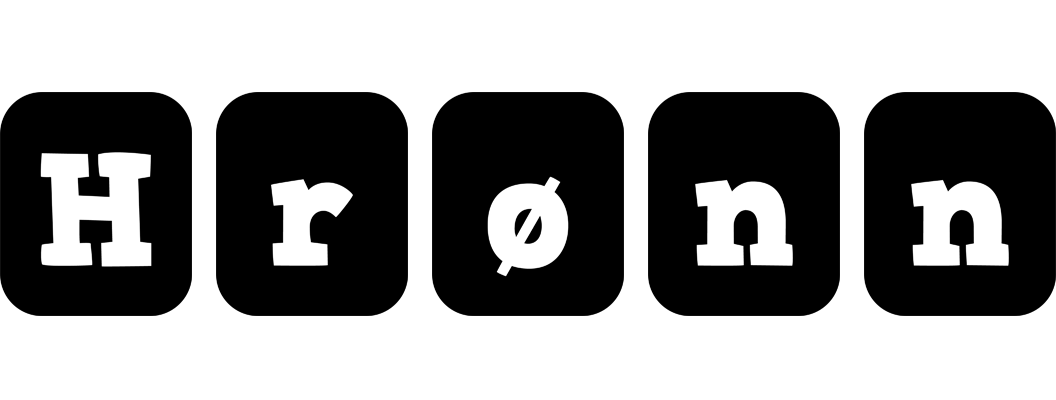Hrønn box logo