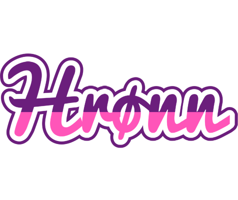 Hrønn cheerful logo