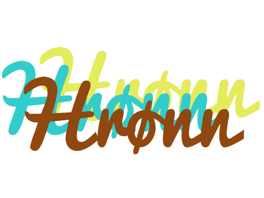 Hrønn cupcake logo