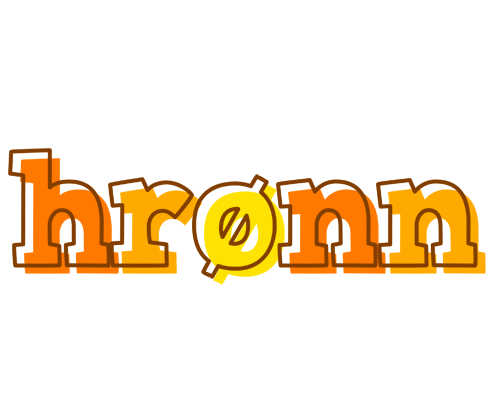 Hrønn desert logo