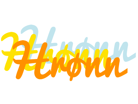 Hrønn energy logo