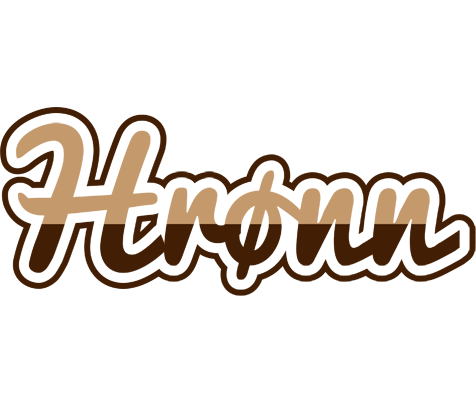 Hrønn exclusive logo