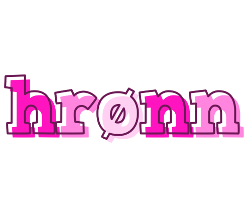 Hrønn hello logo