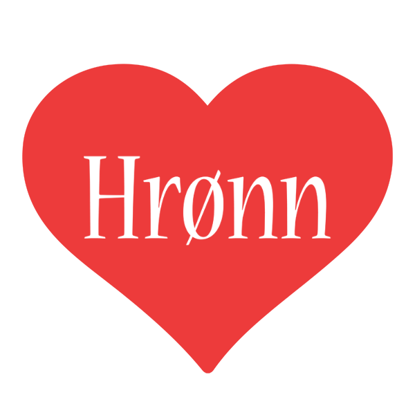 Hrønn love logo