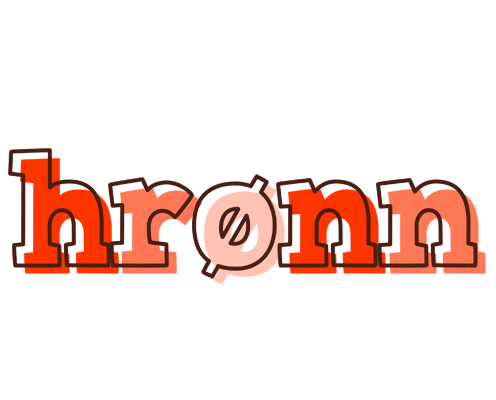 Hrønn paint logo