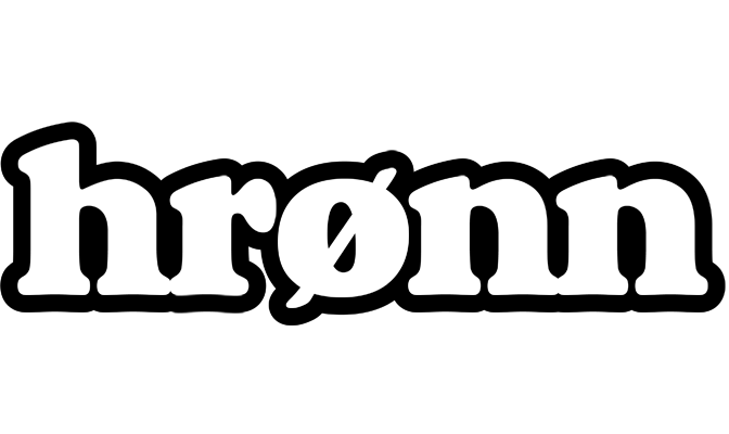 Hrønn panda logo