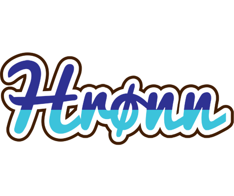 Hrønn raining logo