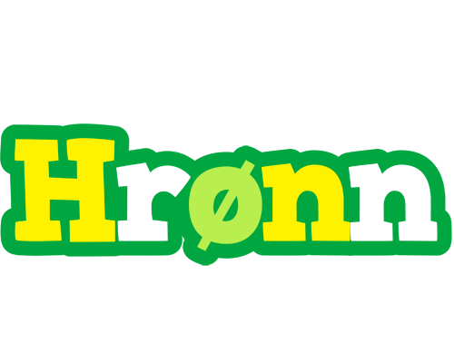 Hrønn soccer logo