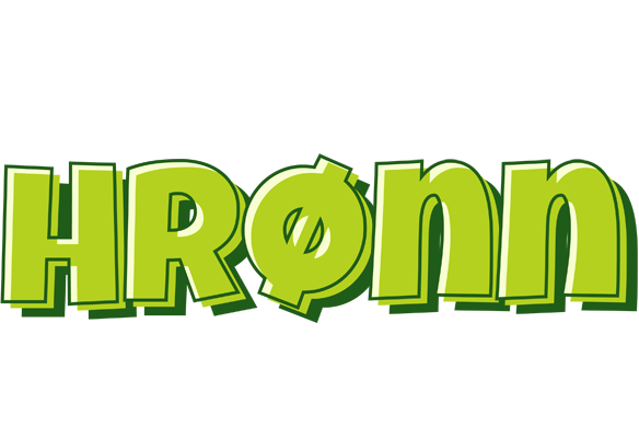 Hrønn summer logo