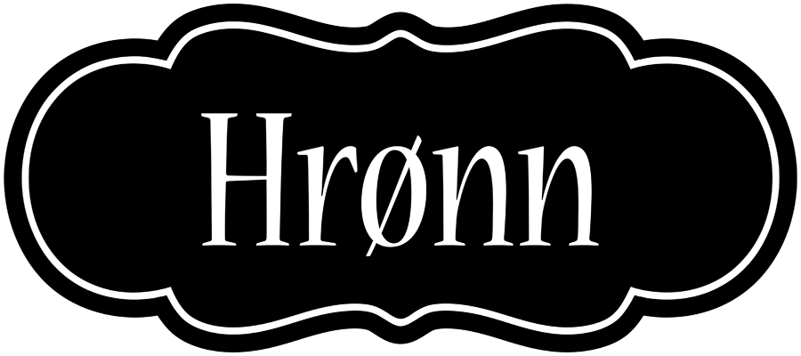 Hrønn welcome logo
