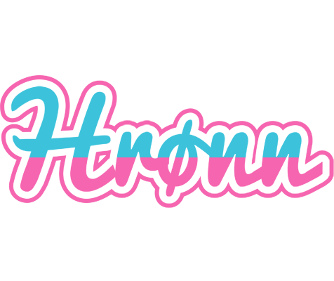 Hrønn woman logo
