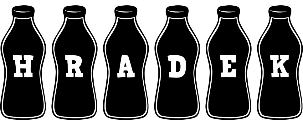 Hradek bottle logo