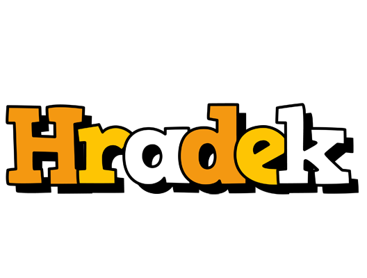 Hradek cartoon logo