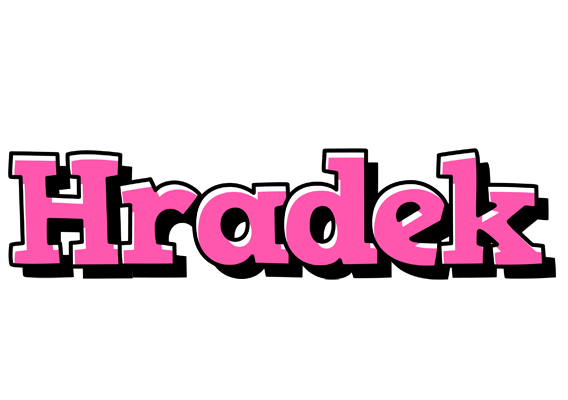 Hradek girlish logo