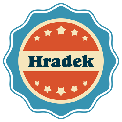 Hradek labels logo