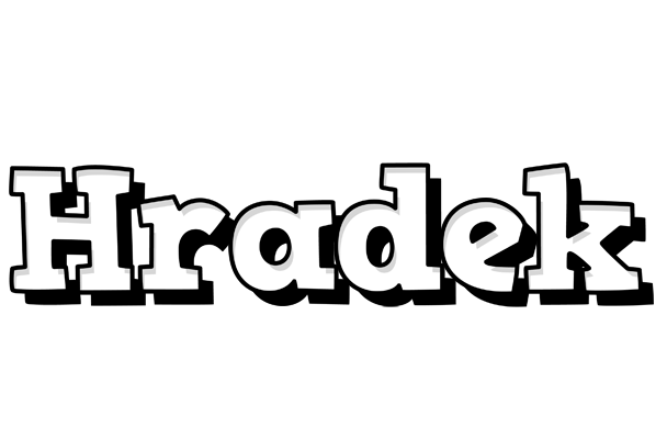Hradek snowing logo