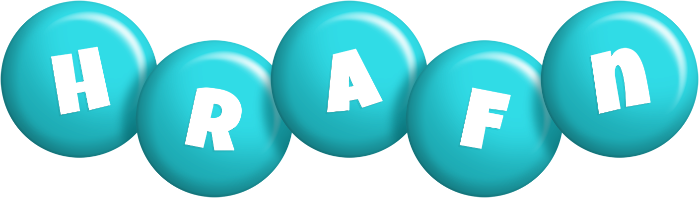 Hrafn candy-azur logo