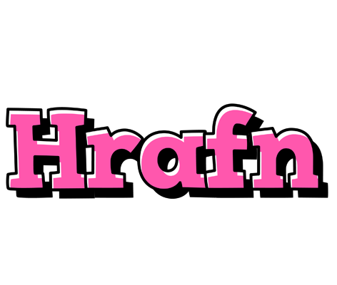 Hrafn girlish logo