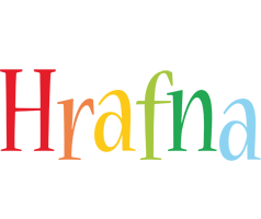 Hrafna birthday logo