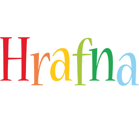 Hrafna birthday logo