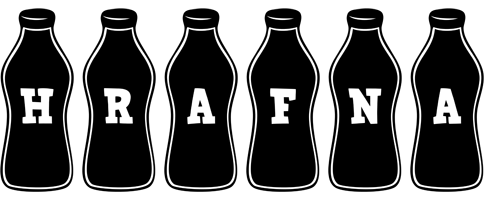 Hrafna bottle logo