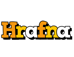 Hrafna cartoon logo