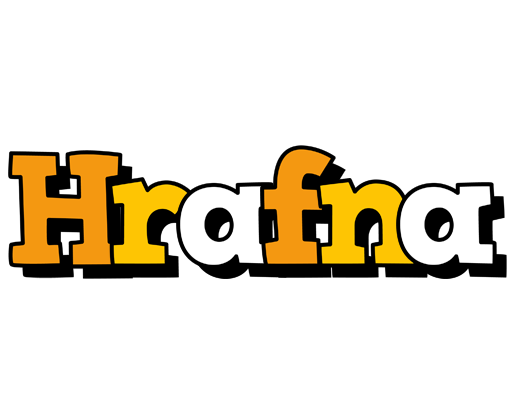 Hrafna cartoon logo